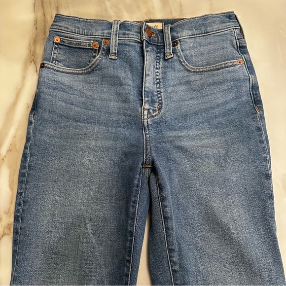 Madewell Cali Demi Boot Cut Women’s Stretch Denim Jeans High Rise Style ND553 25 - Picture 8 of 13